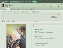 Tablet Screenshot of happy-gnome.deviantart.com