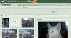Desktop Screenshot of heyyoujvp.deviantart.com