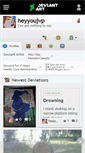 Mobile Screenshot of heyyoujvp.deviantart.com