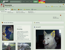 Tablet Screenshot of heyyoujvp.deviantart.com