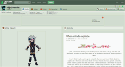Desktop Screenshot of nightswarrior.deviantart.com
