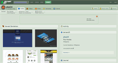 Desktop Screenshot of pius24.deviantart.com