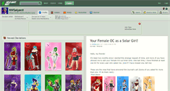Desktop Screenshot of nwsaiyanx.deviantart.com