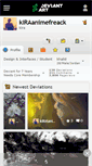 Mobile Screenshot of kiraanimefreack.deviantart.com