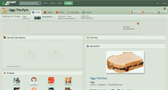 Desktop Screenshot of oggy-the-pyro.deviantart.com