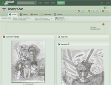 Tablet Screenshot of grunny-chan.deviantart.com