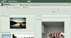 Desktop Screenshot of laiskiainen.deviantart.com
