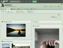 Tablet Screenshot of laiskiainen.deviantart.com