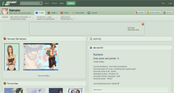 Desktop Screenshot of kamano.deviantart.com