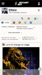 Mobile Screenshot of elfsire.deviantart.com