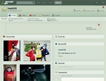 Tablet Screenshot of iwatchit.deviantart.com