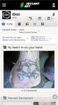 Mobile Screenshot of dxsx.deviantart.com