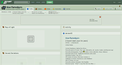 Desktop Screenshot of blue-flamedpyro.deviantart.com