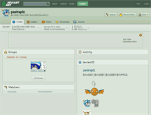 Tablet Screenshot of pasiraplz.deviantart.com