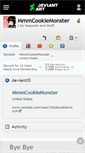 Mobile Screenshot of mmmcookiemonster.deviantart.com