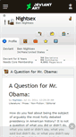 Mobile Screenshot of nightsex.deviantart.com