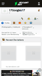 Mobile Screenshot of 17googles17.deviantart.com
