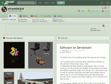 Tablet Screenshot of elrunethe2nd.deviantart.com