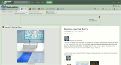 Desktop Screenshot of blueleafeon.deviantart.com