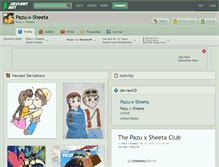 Tablet Screenshot of pazu-x-sheeta.deviantart.com