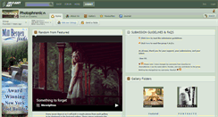 Desktop Screenshot of photophrenic.deviantart.com