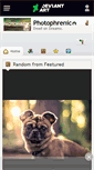 Mobile Screenshot of photophrenic.deviantart.com