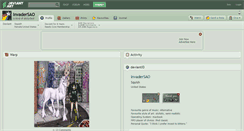 Desktop Screenshot of invadersao.deviantart.com