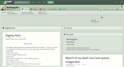 Desktop Screenshot of bertmcguinn.deviantart.com