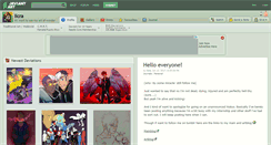 Desktop Screenshot of licra.deviantart.com
