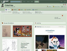 Tablet Screenshot of friskecrisps.deviantart.com