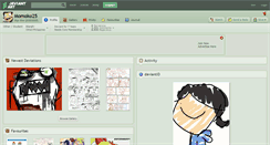 Desktop Screenshot of momoko25.deviantart.com