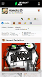 Mobile Screenshot of momoko25.deviantart.com