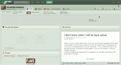 Desktop Screenshot of ilovetofavoritepics.deviantart.com