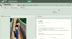 Desktop Screenshot of f0rg0tten.deviantart.com