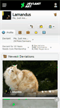 Mobile Screenshot of lamandus.deviantart.com