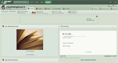 Desktop Screenshot of likearollingstone15.deviantart.com
