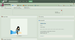Desktop Screenshot of itsmoochan.deviantart.com