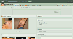 Desktop Screenshot of emilyjeanhoney.deviantart.com
