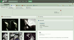 Desktop Screenshot of failboat.deviantart.com