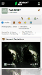 Mobile Screenshot of failboat.deviantart.com