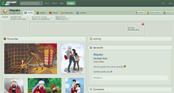 Desktop Screenshot of miayako.deviantart.com
