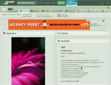 Tablet Screenshot of agui.deviantart.com