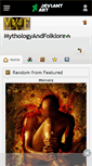 Mobile Screenshot of mythologyandfolklore.deviantart.com