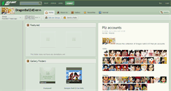 Desktop Screenshot of dragonballz4ever.deviantart.com