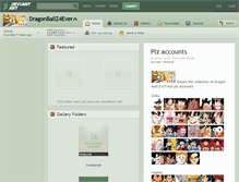 Tablet Screenshot of dragonballz4ever.deviantart.com