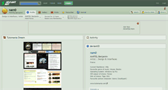 Desktop Screenshot of nam0.deviantart.com