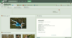 Desktop Screenshot of miyaka-chan.deviantart.com