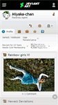 Mobile Screenshot of miyaka-chan.deviantart.com