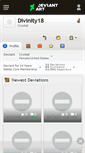 Mobile Screenshot of divinity18.deviantart.com