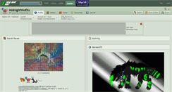 Desktop Screenshot of midnightwolfxx.deviantart.com